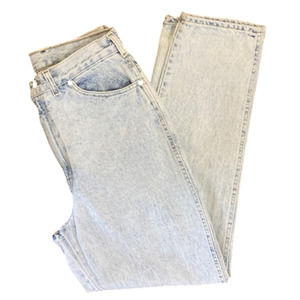 Vintage Gitano high rise jeans woman’s size 12 white washed blue jeans pants